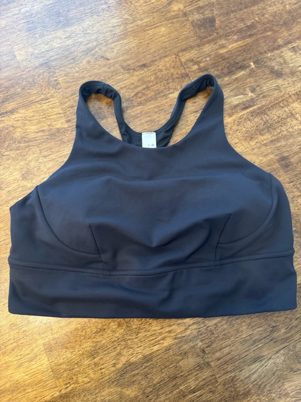 Lululemon Wunder Train longline sports bra - black